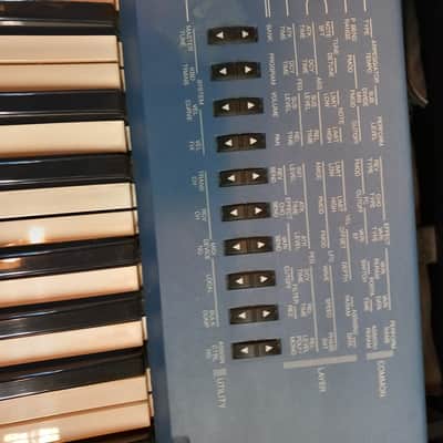 Yamaha CS1x Control Synthesizer 1996 - Blue image 4
