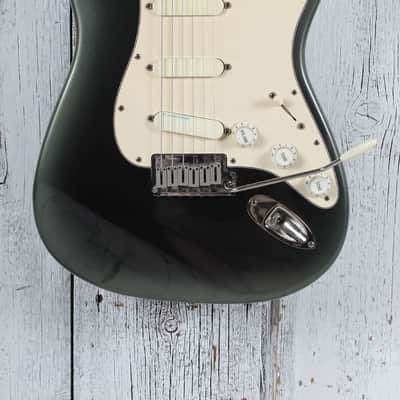 Fender 1989 Stratocaster Plus Deluxe Electric Guitar Black Pearl Burst Finish image 1