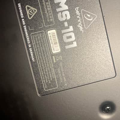 [early MS-101 ver.] MS1 Analog Synthesizer 2019 - Present - Red image 5