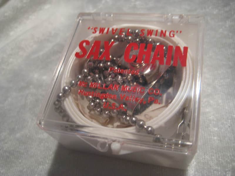 Bates Saxophone Chain Swivel Swing Vintage 1960's image 1