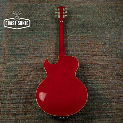 1992 Gibson ES-135 Semi-Hollow Body with added Bigsby, Hard Case image 4