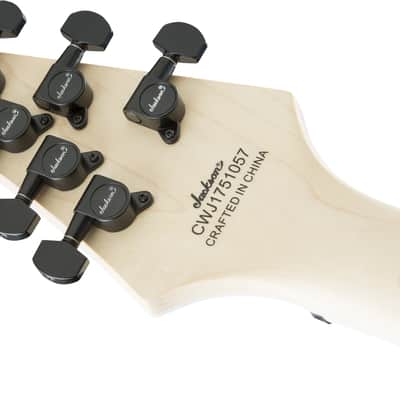 Jackson JS Series SC JS22 Monarkh Electric Guitar Satin Black Cutaway image 2