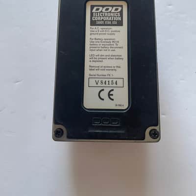 DOD Digitech FX55C Supra Distortion Rare Vintage Guitar Effect Pedal *READ* image 6