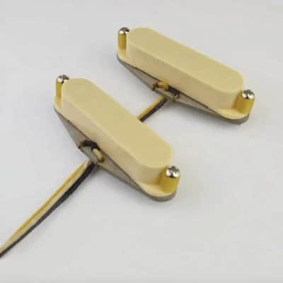 Cream Vintage Alnico 5 Guitar Mustang Style Pickups Set image 1
