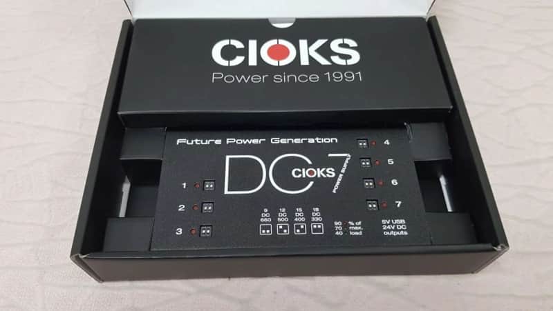 CIOKS DC7 7 DC Outlets Power Supply -EU Plug- image 1