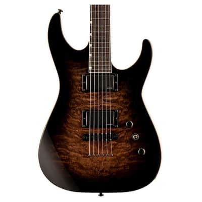 ESP LTD JM-II/QM Josh Middleton Signature Guitar - Black Shadow Burst - B-Stock image 1