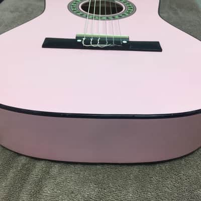 Herald Herald HL 34 3/4 Size Classical Guitar Pink image 10