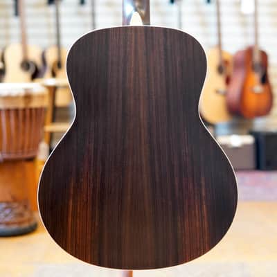 Eastman PCH2-TG-BK Sitka Spruce/Rosewood Travel Acoustic Guitar Black w/Padded Gig Bag image 3