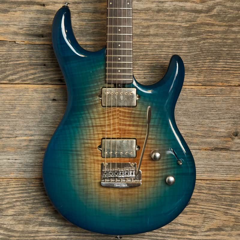Used Ernie Ball Music Man Luke III HH - Bali Burst w/OHSC image 1