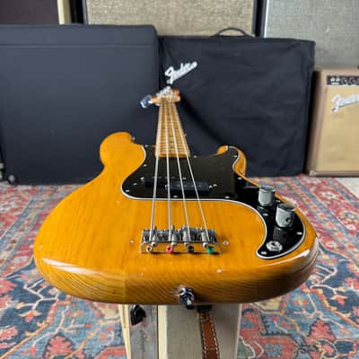 1978 Fender Precision Bass Natural Ash w/Hard Case image 12