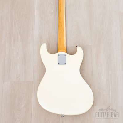1990s Mosrite Ventures Excellent Model 3/4 Size Body w/ Full Scale Pearl White, Japan Kurokumo image 3