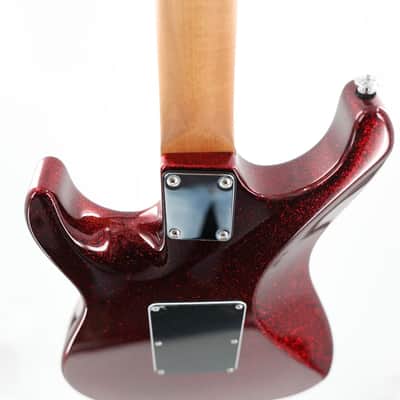 Suhr Pete Thorn Custom HSS Guitar w/ Softshell Case - Red Sparkle image 8
