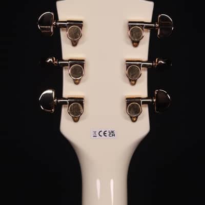 Gretsch G2420TG Streamliner Hollow Body with Bigsby LTD, Laurel FB, Vintage White image 10