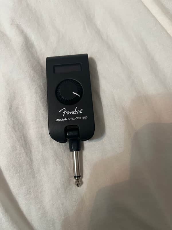 Fender Mustang Micro Plus Guitar Headphone Amp 2024 - Present - Black