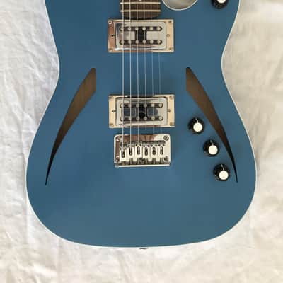 Electric Guitar - Blue Semi Hollow image 3