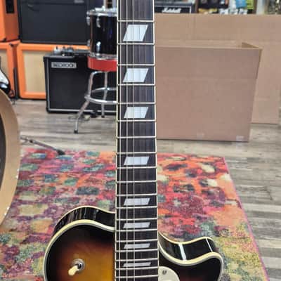 Johnson JH100 delta rose semi hollow les Paul style guitar image 3