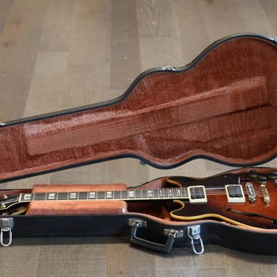 1983 Ibanez AM205-AV Semi-Hollow Electric Guitar Antique Violin + OHSC image 21