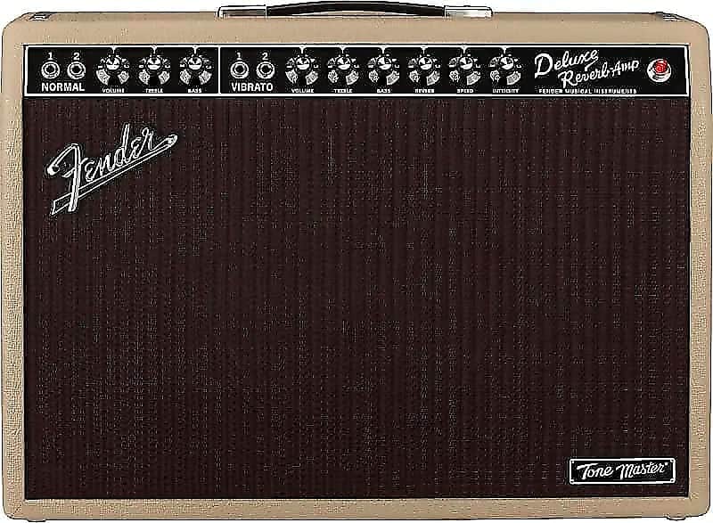 New Fender Tone Master Deluxe Reverb 2-Channel 22-Watt 1x12" Digital Guitar Combo - Blonde, Ships Ultra Fast! Support Small Biz & Buy Here! image 1