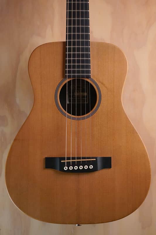 Martin LX1 Little Martin Short Scale Acoustic Guitar in Natural, with Hard Case image 1