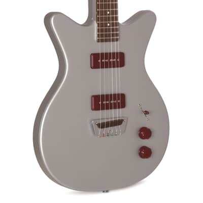 Danelectro Dan O. Mano Electric Guitar Silver image 1