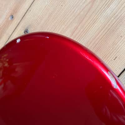 Squier Standard Stratocaster Guitar Body + Tremolo 2000 China Roadworn image 14