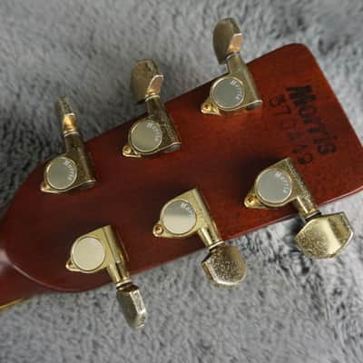 Morris MV-702 1980s - Natural MIJ Acoustic image 20