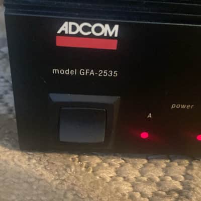 Adcom amplifiers and preamp Gfa 2535 image 4