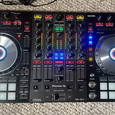 Pioneer DDJ-SX3 4-Channel Serato DJ Controller 2010s - Black image 2