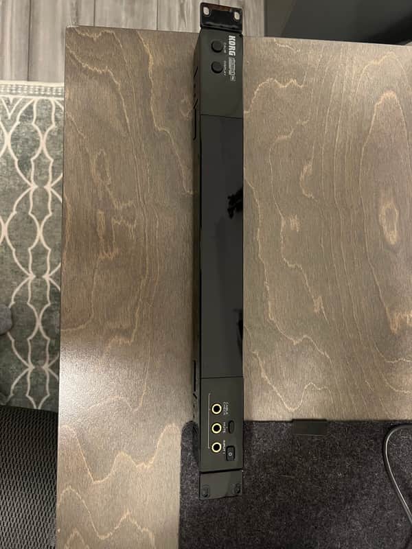 Korg PB-05 Pitchblack Pro Rackmount Tuner 2010s - Black
