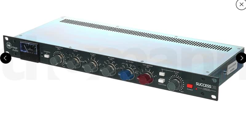 Heritage Audio Successor Stereo Bus Compressor 2019 - Blue image 1