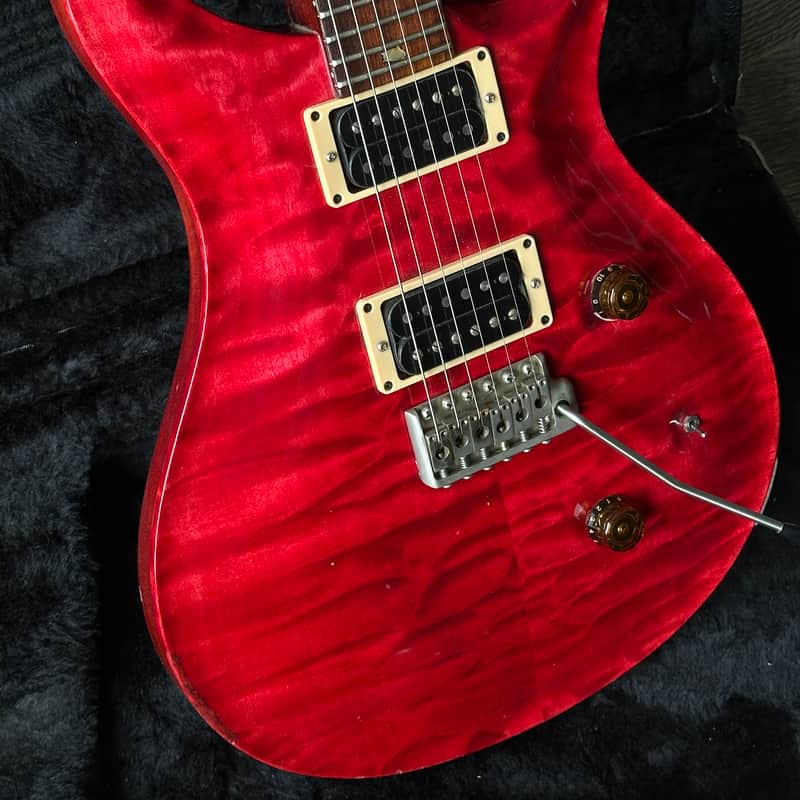 1987 PRS Custom 24 "Pre-Factory" Quilt Maple Brazilian Rosewood Board & CITES