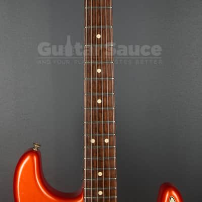 Fender Custom Shop Limited Edition 64 Stratocaster Candy Tangerine Red 2009 Used (COD 29UG) image 9