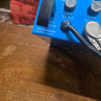 SWR Baby Blue Bass Amplifier Head Working Pre Fender Symar 1990s image 7