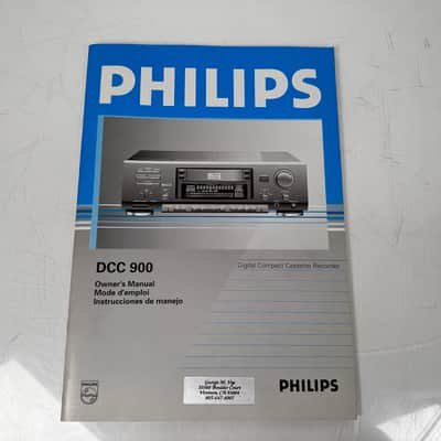 Philips DCC 900 Digital Compact Cassette Recorder Player image 12