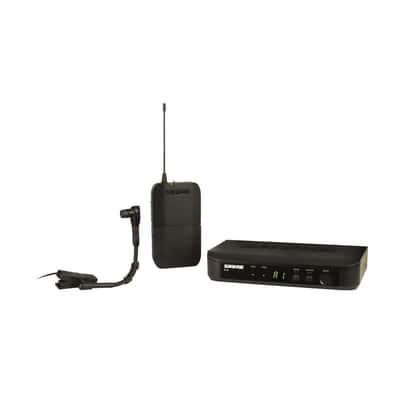 Shure BLX14/B98 Instrument Wireless System, H9: 512.125-541.800MHz, Includes BLX4 Single-Channel Wireless Receiver, BLX1 Bodypack Transmitter, Beta 98 image 1