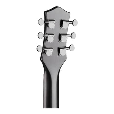 Gretsch Guitars G5230T Electromatic Jet FT Single-Cut With Bigsby Electric Guitar (Two-Tone Vintage White/London Grey) image 8