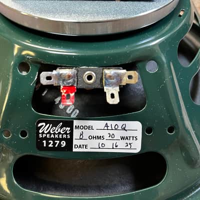 Weber Alnico A10Q 10" 8 ohm 20 watt Speaker image 2