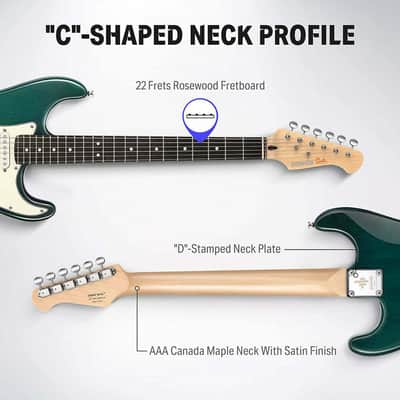 Fender Strat style  HSS Guitar Solid Body W/ Upgrade to a Mojo Tone '58 Quiet Coil and More .... image 23