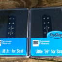 Seymour Duncan JB Jr & Little 59 Strat Pickup Set Black SJBJ-1b SL59-1n
