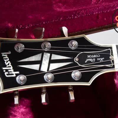 2014 Gibson Custom Shop Les Paul Custom Silverburst w/ OHSC + COA image 3