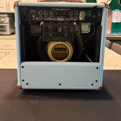 Mesa Boogie Mark Five 25 2-Channel 25-Watt 1x10" Guitar Combo 2019 | Baby Blue Bronco | Cover & Switch image 4