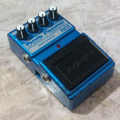 DOD FX-63 DEEP FREEZE [NOS New Old Stock 1st edition] Bass Stereo Analog Chorus 1996 [NOS - New Old Stock] - Airbrush Metallic Blue image 10