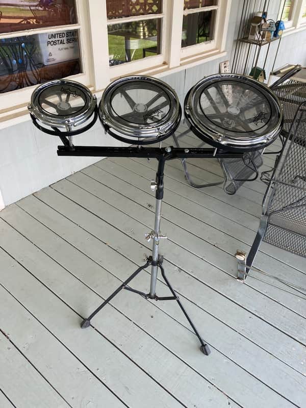 Remo Rototom 6/8/10" 3pc Set w/stand LOCAL ONLY image 1