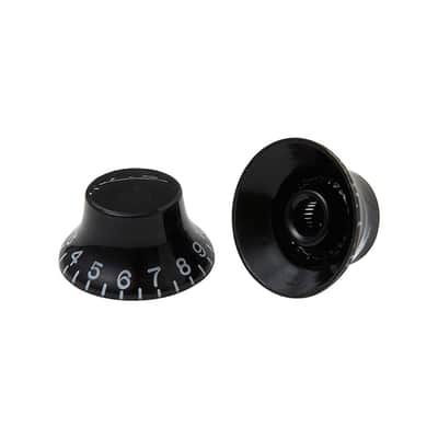 Gibson Top Hat Control Knobs Set of 4 (Black) image 3