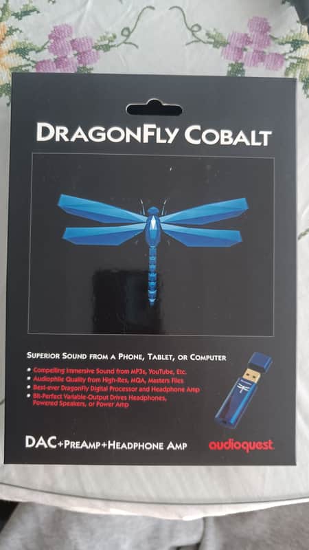 AudioQuest DragonFly Cobalt USB DAC and Headphone Amplifier 2025 - Present - Cobalt