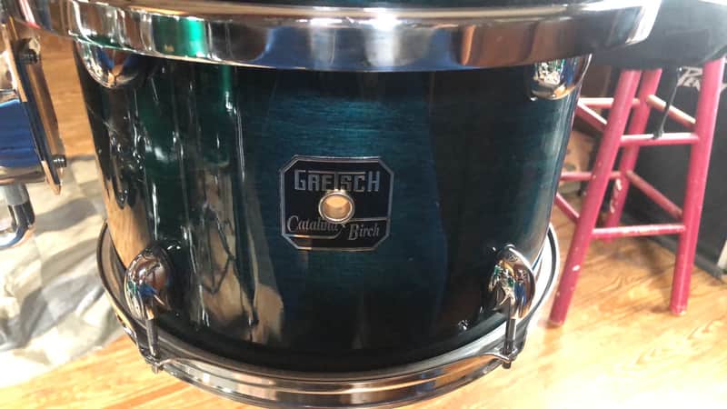 Gretsch Catalina Birch 9x12-2004-2006- Caribbean Blue image 1