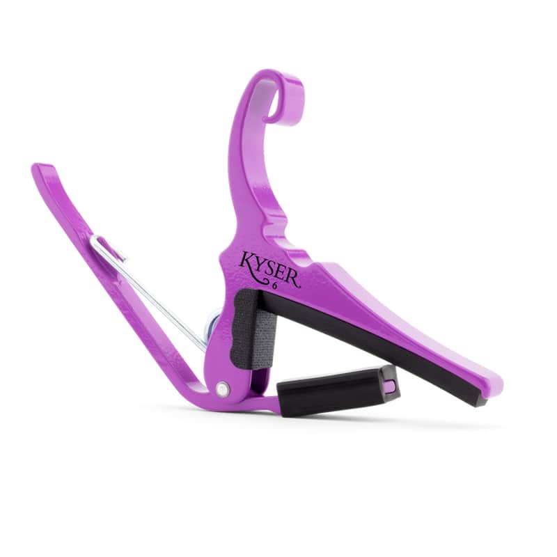 Kyser Acoustic Quick-Change Capo Purple Rain image 1