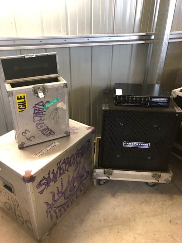 Lab Systems VP400 w/ EV4x10 Cabinet & Road Cases owned by Chris Joannou of Silverchair image 1