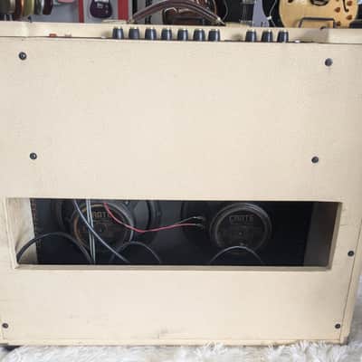 Crate Vintage Club 50 VC5310 3x10 Tube Guitar Combo Amp Blonde USA 1990s image 3