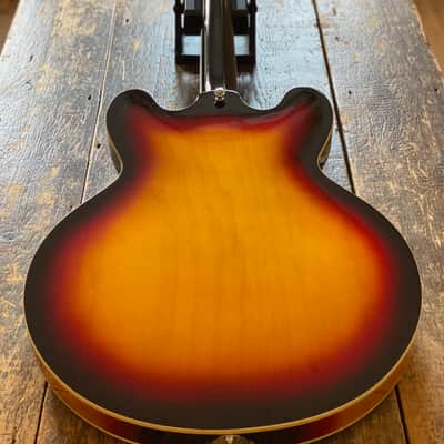 Epiphone Scarce Left Handed 1999 Casino Electric Guitar Antique Sunburst Finish Peerless Factory Korea w/ OHSC & Docs LEFTY! image 8